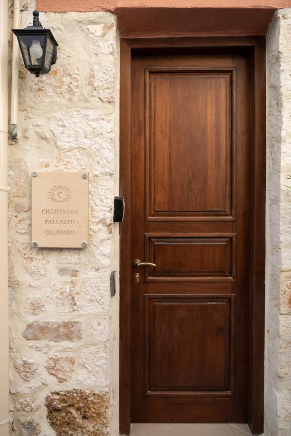 Apartmán Chrisselen Palazzo Colombo Chania  Exteriér fotografie